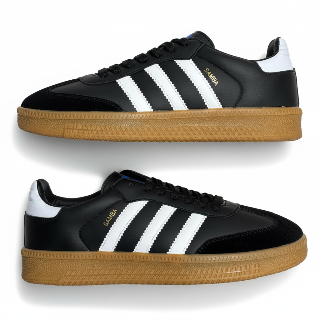 Samba OG Black White Gumsole